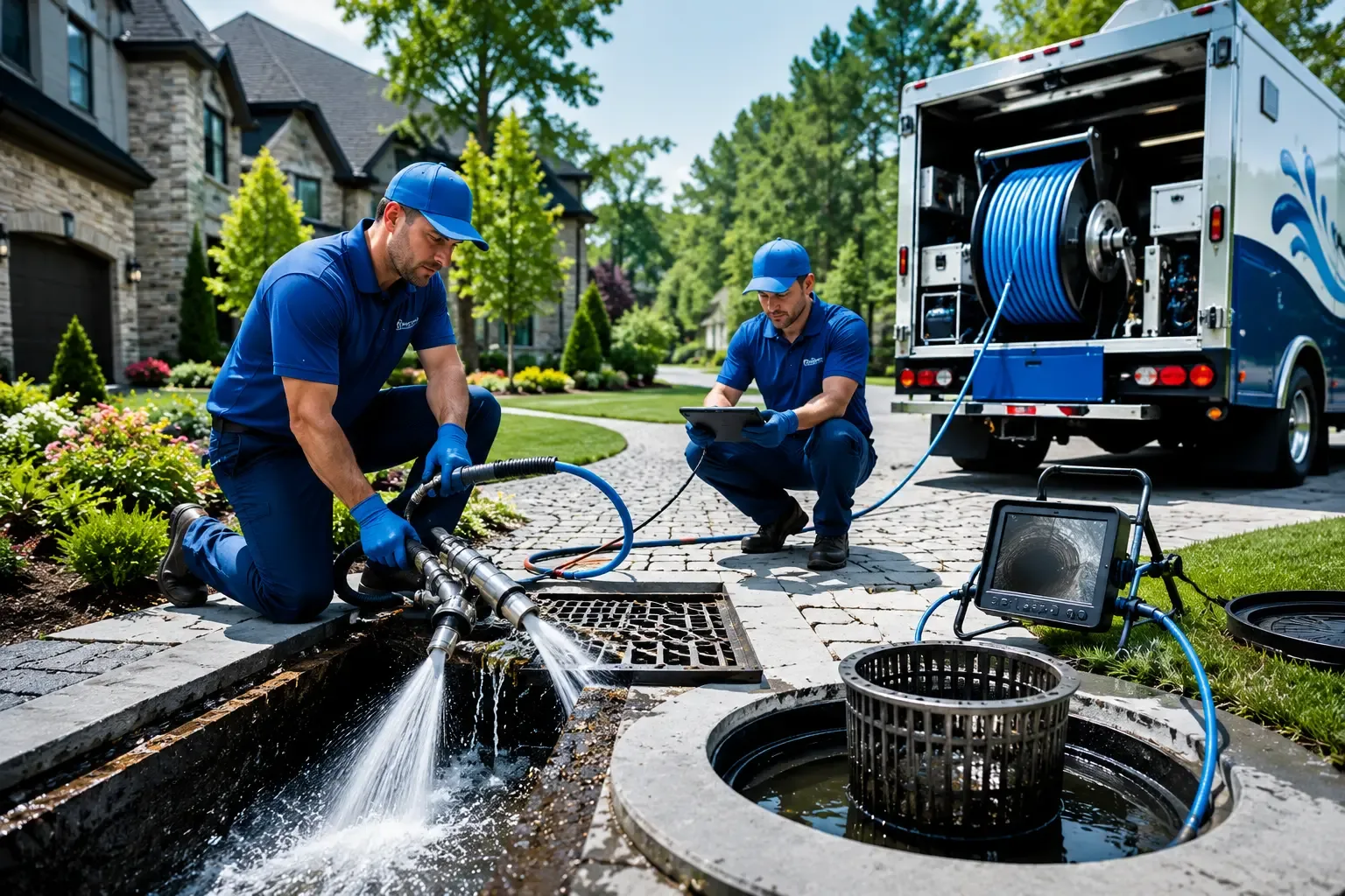 Local outdoor drain cleaning professionals in Bergholz, OH