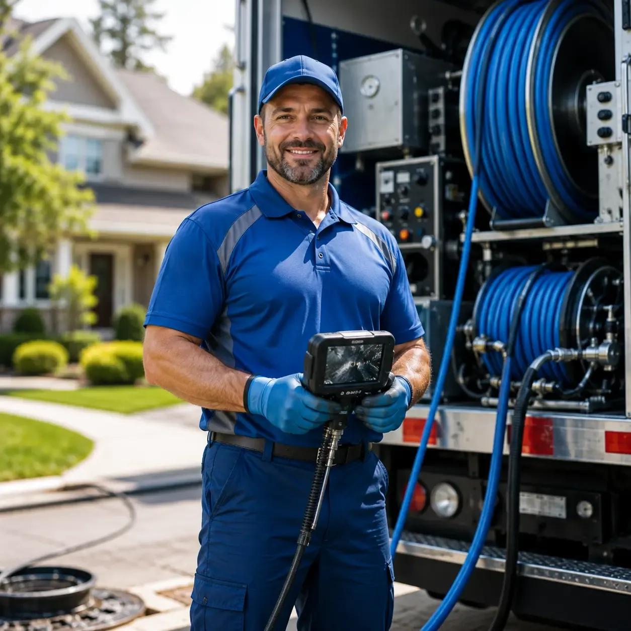 Local outdoor drain cleaning specialists in Bergholz, OH